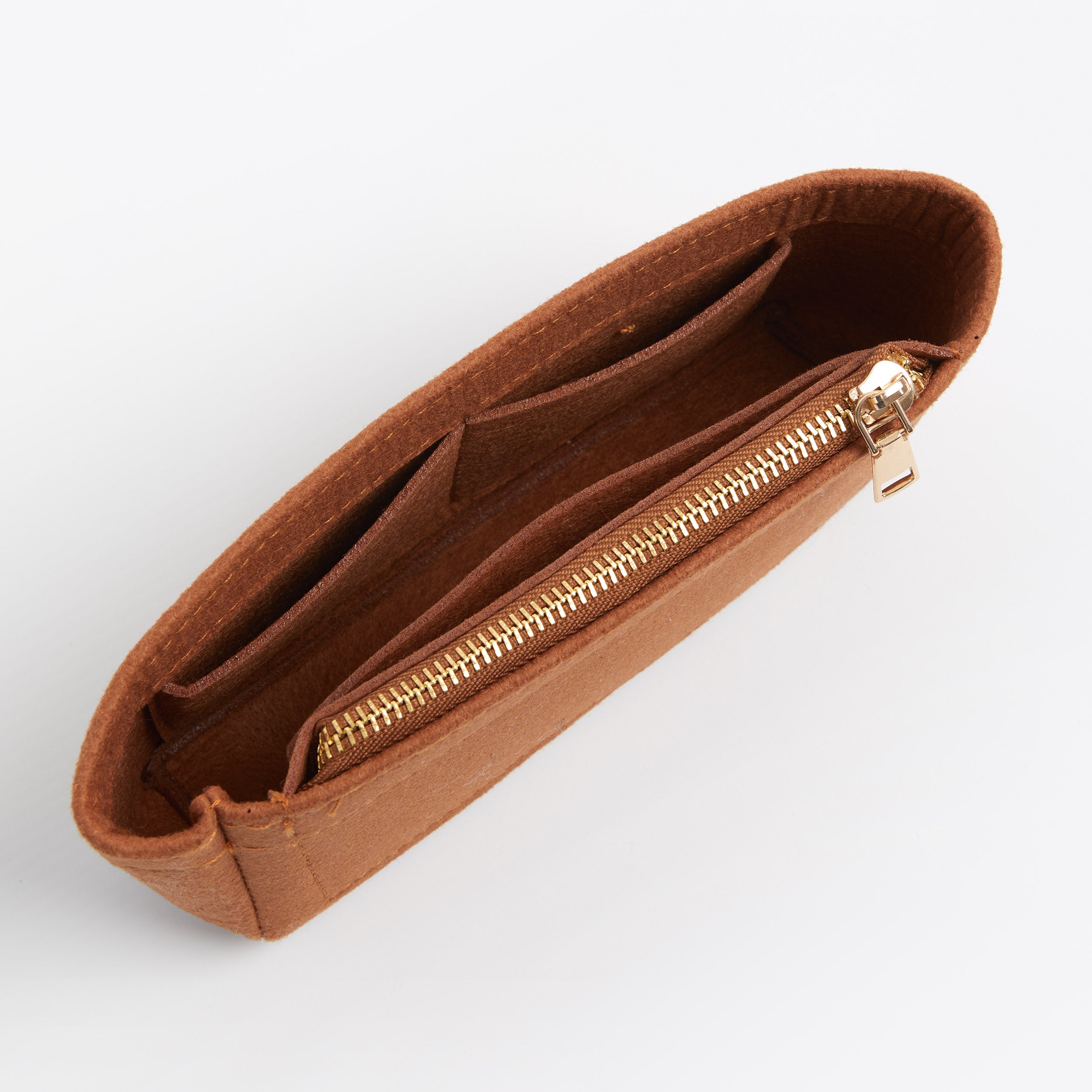 Honey & Toast Apparel & Accessories Insert organiser for Frances sling bag tan