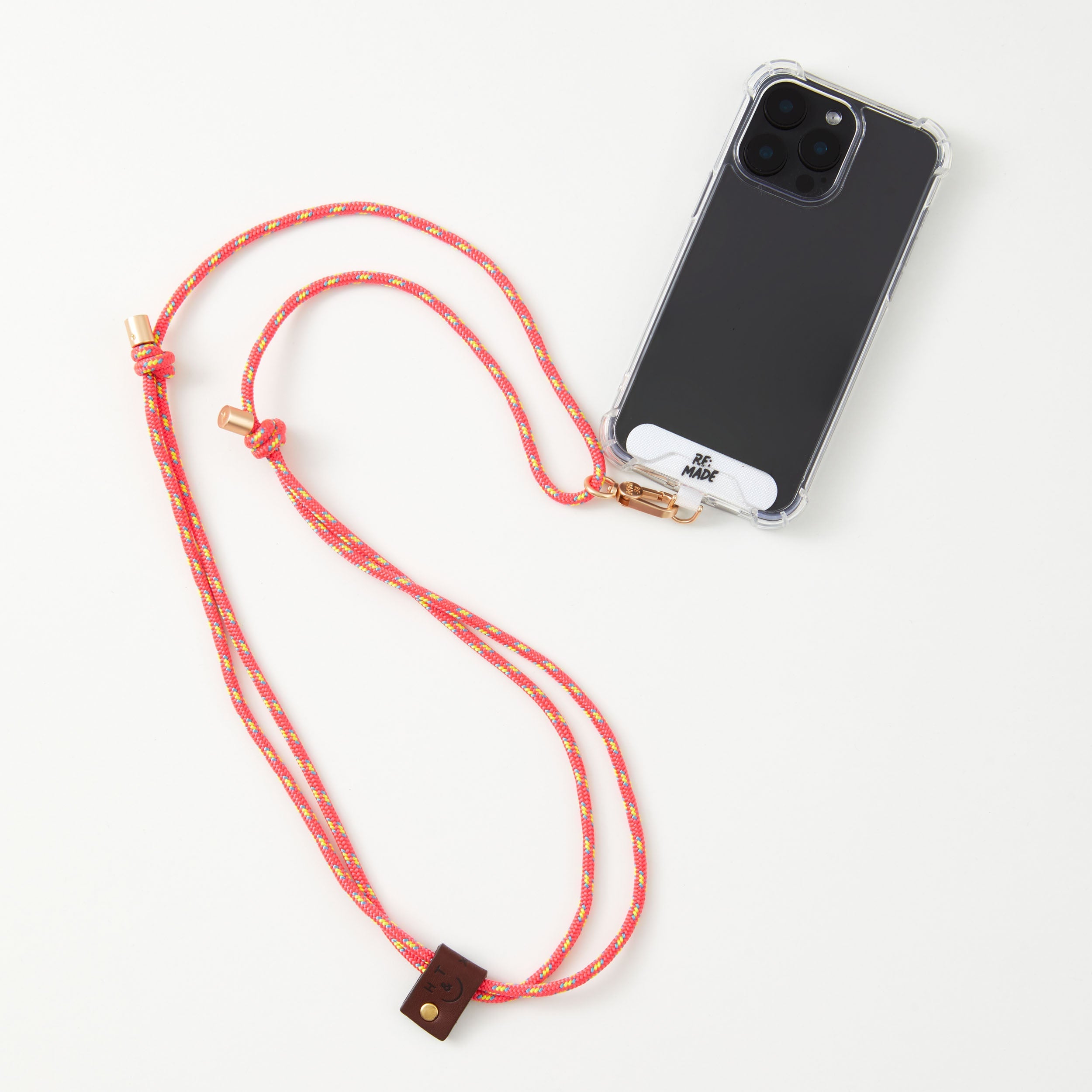 https://www.honeyandtoast.co.uk women's leather phone sling Rope phone sling