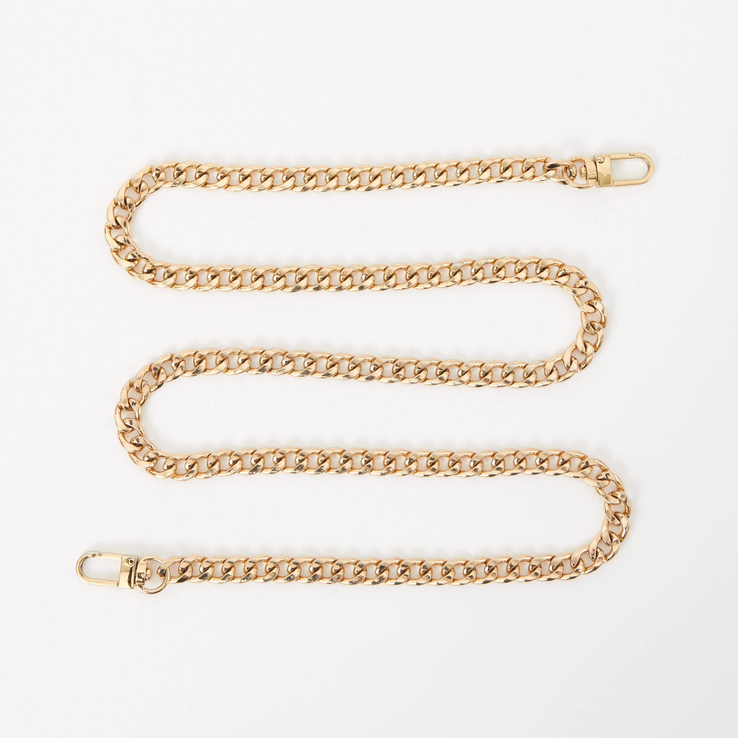 Honey & Toast Chain handle for handbag Curb chain handle 120cm