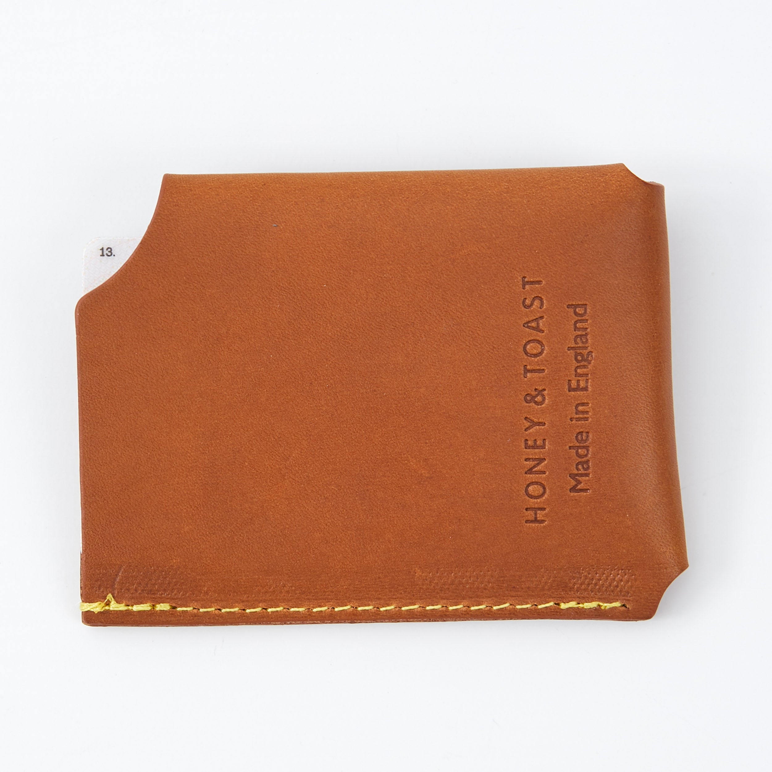 https://www.honeyandtoast.co.uk Ted cardholder tan