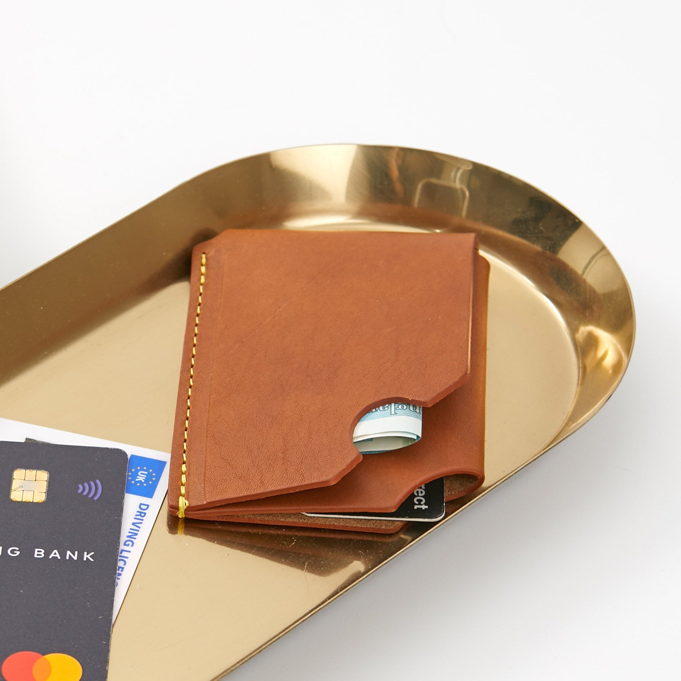 https://www.honeyandtoast.co.uk Ted cardholder tan