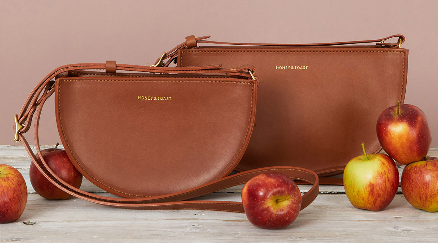 Vegan apple leather