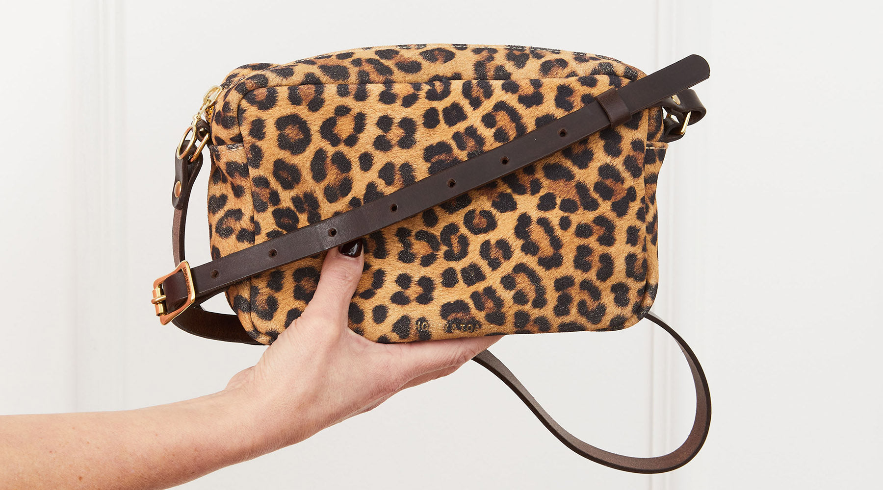 Honey and Toast leather crossbody bag