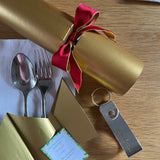 Honey and Toast Christmas cracker Christmas cracker gold - containing platinum loop keyring