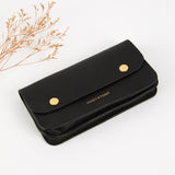 Honey and Toast leather purse Flora purse black