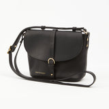 Honey and Toast women's leather handbag Audrey bag black