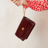 Honey & Toast Chain handle for handbag Curb chain wristlet