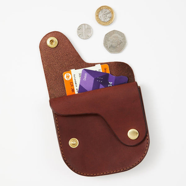 Honey & Toast leather purse Jack wallet conker SAMPLE SALE