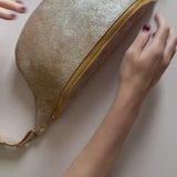 Frances sling bag warm silver