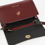 Honey & Toast Leather handle for handbag Detachable leather handle for mini Eddie bag damson