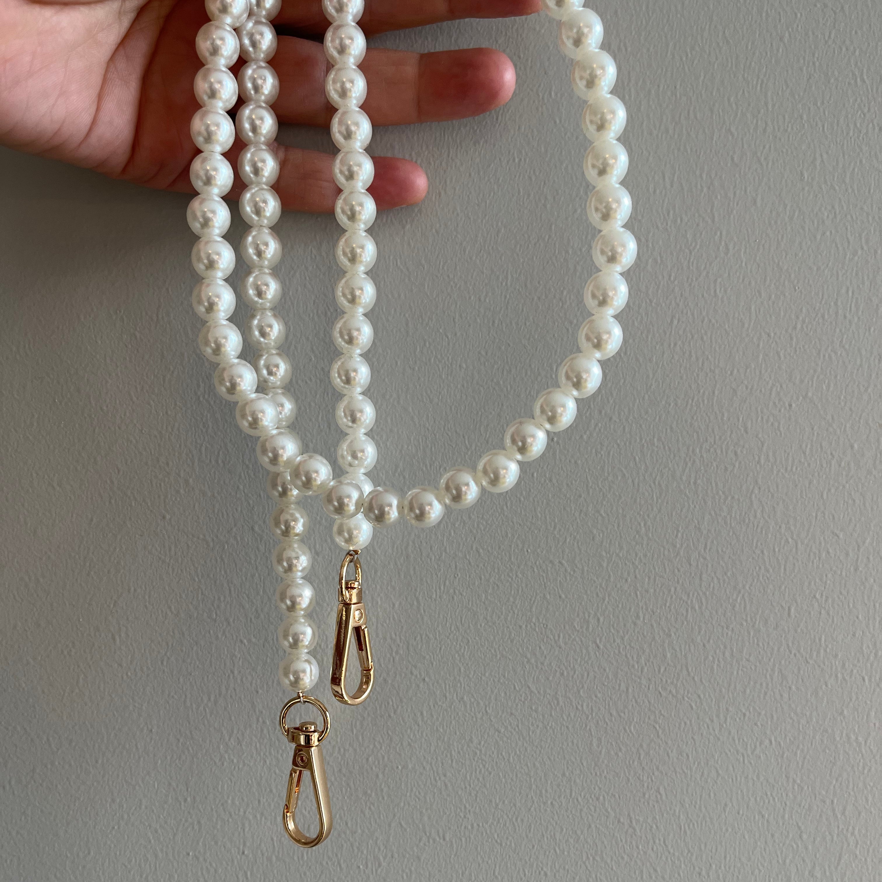 Honey & Toast Pearl string handle 100cm