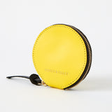 https://www.honeyandtoast.co.uk Cora round zipped coin purse yellow