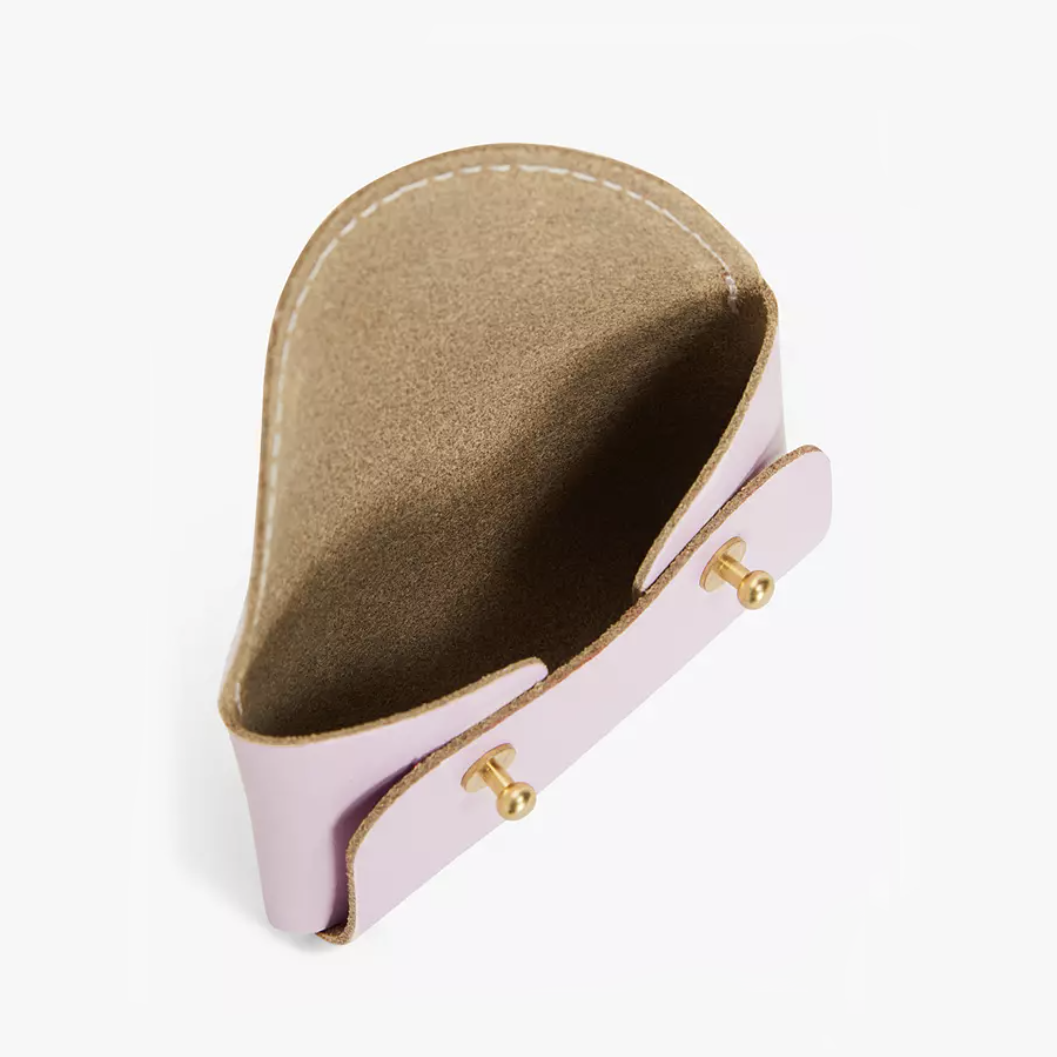 https://www.honeyandtoast.co.uk Jester card holder calamine pink